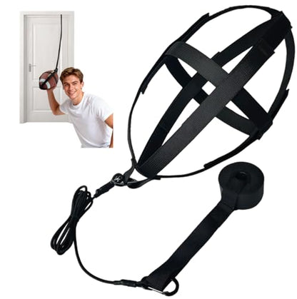 American Football Throw Trainer,Solo Pass Back Trainer for Youth & Adults, Indoor/Outdoor Practice Equipment to Improve Throwing & Catching Skills
