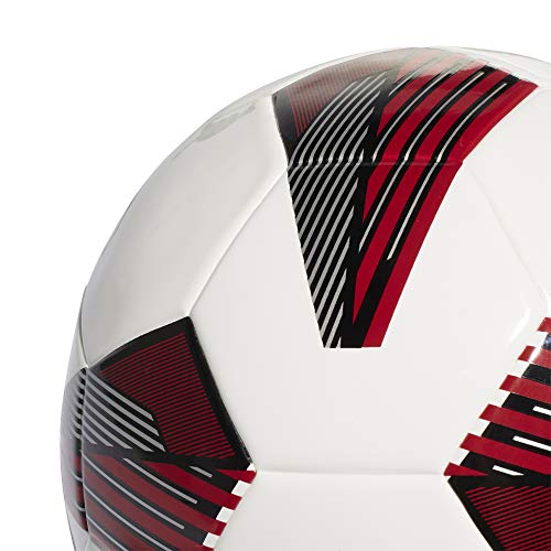 adidasSoccer Ball - color: White/Black/Silver Met., size: FUTS