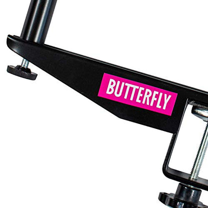 Butterfly AJ Table Tennis Net Set – The AJ Net Set Fits Table Tennis Tables up to 1.75 inches Thick – Length of the Net Set is 72 inches – Adjustable Height and Tension