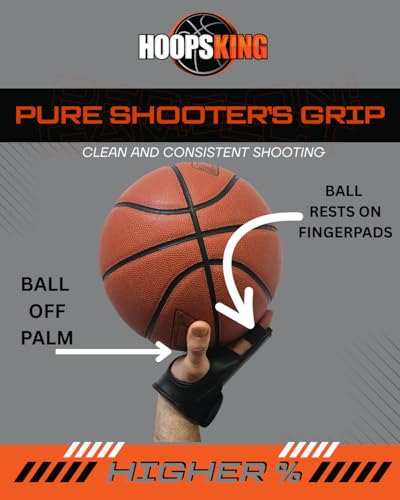 Perfect Jump Shot Basketball Shooting Glove - Jump Shot Trainer for Form Correction & Accuracy - Left & Right Hand for Youth & Adult Sizes