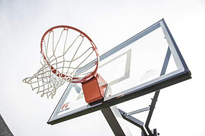 Goalrilla Heavy-Weight Pro-Style Breakaway Basketball Flex Rim with All-Weather Nylon Net and Powder-Coated Rim and Stainless Steel