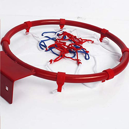Mini Basketball Hoop, Dream Travel Basketball Rim Goal Wall Mounted Basketball Hoop Indoor Outdoor Hanging Basketball Hoop for Adult Stress Relief & Fitness(25CM)