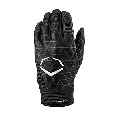 Evoshield EvoCharge Protective Batting Gloves - color: black, size: Medium, style: Youth
