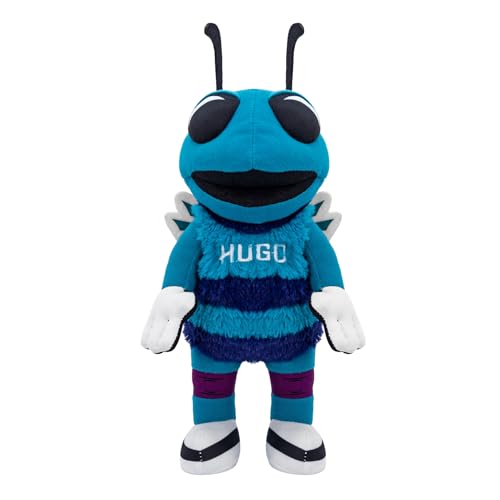 Bleacher Creatures Charlotte Hornets Hugo 10" Plush Figure- A Mascot For Play or Display - color: Charlotte Hornets Hugo, size: 10 Inches