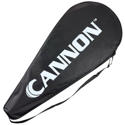 Cannon Sports Premium Padded Tennis Racket Cover Bag with Adjustable Shoulder Strap – Durable & Lightweight Racquet Carrying Bag