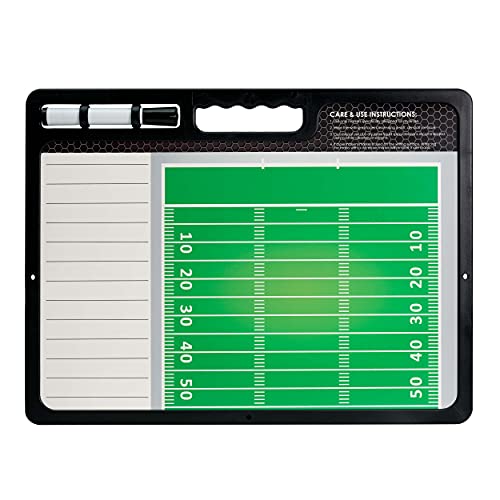 Murray Sporting Goods Premium Coaches Clipboard | Double-Sided Dry Erase Marker Board for Basketball, Baseball, Soccer, Football, Hockey (Marker Included)