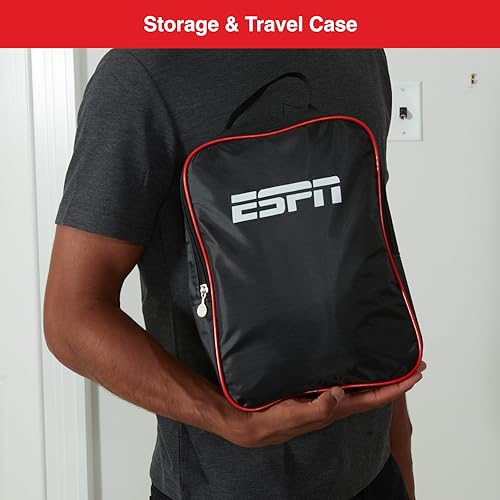 ESPN Ping Pong Set, Table Tennis Ideal for Family Games and Game Night - color: Net + 2 Paddles + Balls