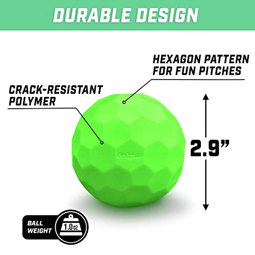 GoSports LotBall Plastic Baseballs - 6 Pack