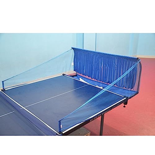 Ping Pong Ball Collector Net, Table Tennis Catch Net with Tassels Design, for Ping Pong Robot Serve or Multi-Ball Practice, Easy Set Up