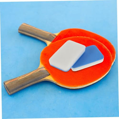 2pcs Scouring Pads Non Scratch Table Tennis Racket Cleaning Brush Paddle Cleaner Sponge