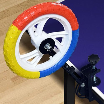 Wheel Trainer - Training Device | Practice Ball Table Tennis Machine | Hand Eye Coordination Tennis Ball Machine Trainer | Fixed Rapid Rebound Pong | Tennis Ball Machine Trainer for Home