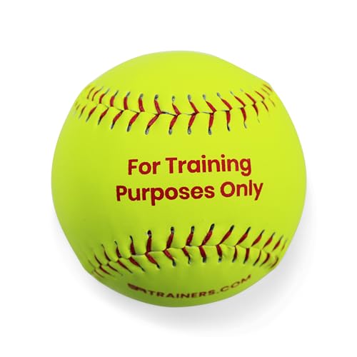Score It Right Weighted Softballs – 5 Sizes - Softball Training Weighted Balls – Softball Training Equipment to Improve Hitting Strength, Power, Precision – Practice Softballs for All Levels - style: 8oz