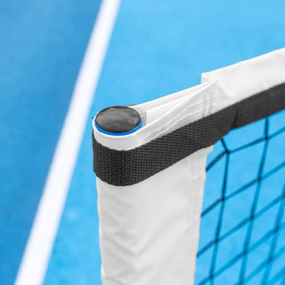 Vermont Procourt Combi Net | Net for Tennis, Badminton, Pickleball & Soccer-Tennis | Portable Badminton Set | Mini Tennis & Badminton Sets for Backyards - color: 10ft Wide (Half Court Pickleball Only)