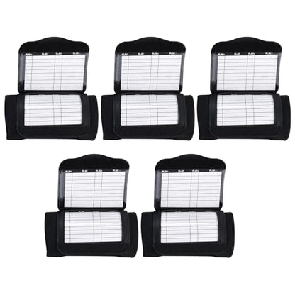 5 Pack Football Play Wristbands for Youth, Football Armband Playbook, Youth Size Quarterback Play Wristbands, Blank Play Sheets Included