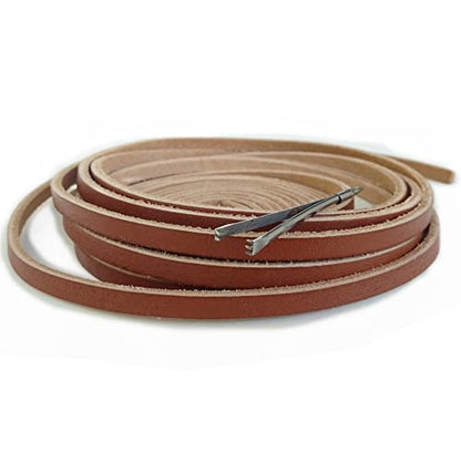 Durable Baseball and Softball Glove Lacing Kit - color: Red Brown