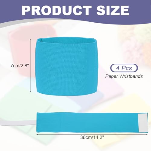 Soccer Captain Armband, Elastic Wrist Arm Bands Adjustable Player Team Leader Anti-Slip Badge Sports Accessories-Fit - color: Sky Blue