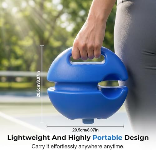 Tennis Ball Training Baseboard, Tennis Practice Rebounder with Weighted Base, Tennis Buddy Trainer Nextgen for Wall Drills & Parks or Backyard Training