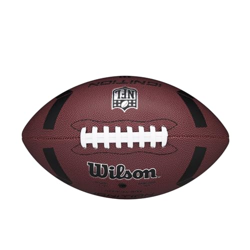 WILSON NFL Ignition Footballs - color: Brown, size: Junior - Ages 9-12, style: NFL Ignition