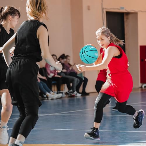 Size 6/7 Weighted Training Basketball (2.2/3/3.3 lbs) - Heavy Indoor/Outdoor Basketball for Dribbling, Passing, Rebounding & Skill Development - size: Size 6, style: 3LBS