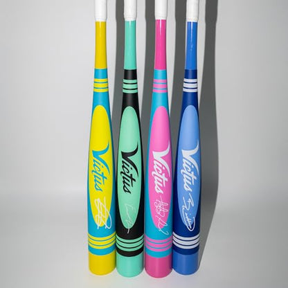 Vibe Pro-Crayon Alloy, USA Baseball, -10 Drop, 2 5/8' Barrel, Mid-Balanced - color: Bobby Blue, size: 31" / 21 oz