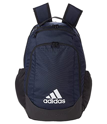 adidas Defender Sports Backpack with Shoe Compartment, Soccer Bag - color: Team Navy Blue