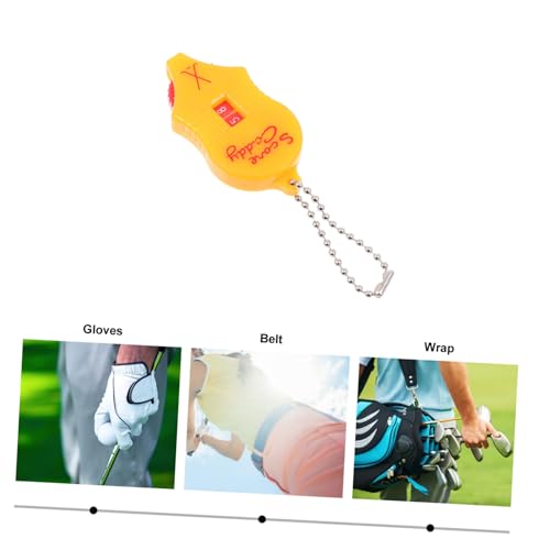 2pcs Portable Golfs Scoring Device Accurate Golfs Counter Tool for Easy Stroke Tracking Golfers Durable and Lightweight Design