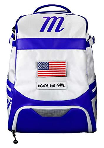 Marucci Dynamo Bat Pack - color: WHITE/ROYAL BLUE