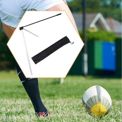 Football Kicking Tee Stand Football Kicking Stand Rugby Practice Stand Kicking Adjustable Placekicker Football Holder Metal Lightweight Quick