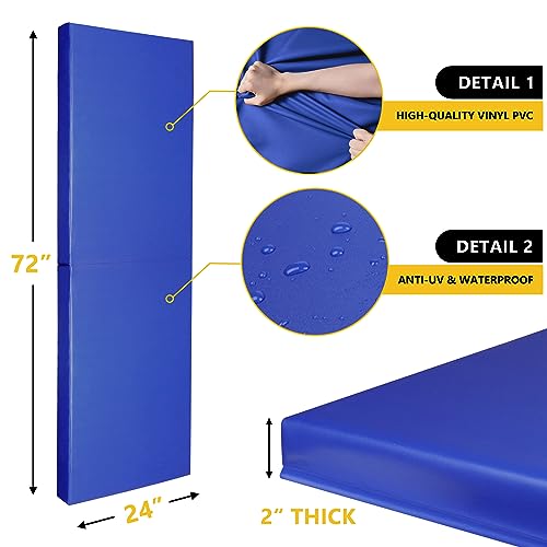 Gym Wall Padding, Basketball Court Wall Protector, Removable 2" Thick High-Density Protective Pads for Wall-Mounted Basketball Hoop, Garage, Basement, High Elasticity & Tear-Resistant