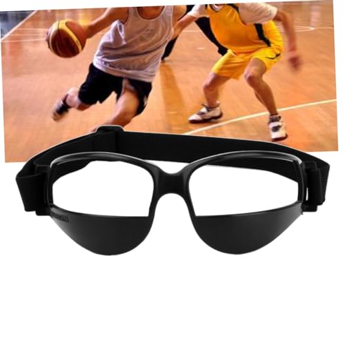 Basketball Glasses Low Head Training Aid Goggles Black Comfortable Soft Plastic Adjustable