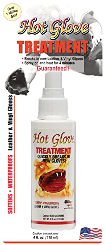 Hot Glove Bundle Deluxe Glove Care Kit with 1 Minute Microwave Steam Glove Break-in