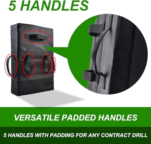 Blocking Shield - 26 x 16 inch Thick Sponge Kick Pad for Professional Sports Training Football Basketball Hockey Lacrosse