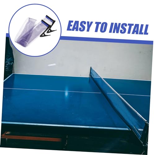 Portable Table Tennis Net Set with Rack Easy to Install Net for Indoor and Outdoor Sports Lightweight and Compact for Family Fun Durable Design for Years of Play