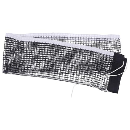 KICHOUSE Table Tennis Net Sturdy Cotton-Polyester Retractable Net for Indoor and Outdoor Use Easy Installation Lightweight Design for Training and Recreational Play