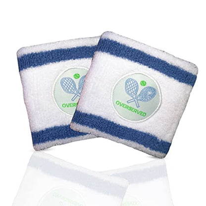 Super Fly Goods Sweatbands Pickleball Golf Tennis Great Gift or for Your Sports or Team Wristband Sports Band Set Including Towel Wrist and Head Sweatbands - style: Tennis Wristband Set