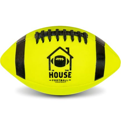 in The House Football – Soft Indoor Football for Kids (Ages 3+) & Adults | Lightweight & Safe for Inside Play | Perfect for Rainy Days, Dorm Rooms, Living Rooms & More | Gift for Boys