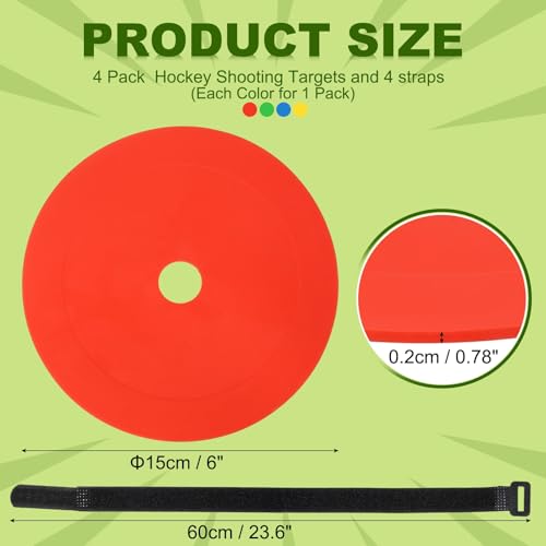 Soccer Goal Target, Agility Hockey Shooting Goal Target Discs