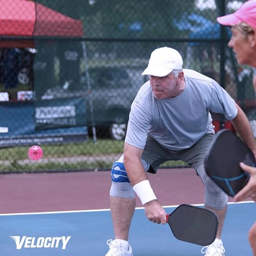 Velocity Premium Pickleballs - USAPA-Certified | 40-Hole Design for Ultimate Outdoor Performance | Official Size & Weight