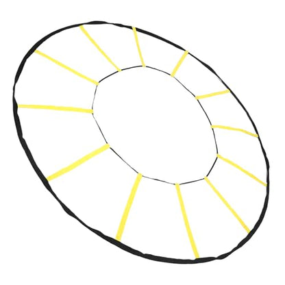 Premium Nylon Circular Training Ladder 12 Rungs Soccer Basketball Football Trainer for Athletes
