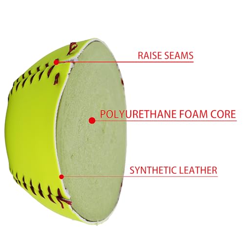 PHINIX Safety Softball for Training and Recreational Play 11" & 12" Options