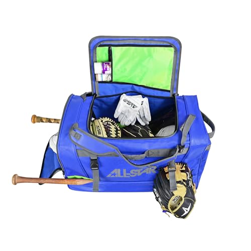 All-Star S7 Elite Player Duffle, 20.5" H x 14" W x 10" D - color: Royal Blue
