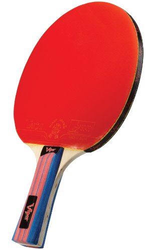 Viper Orbital Velocity Table Tennis Racket/Paddle, Red