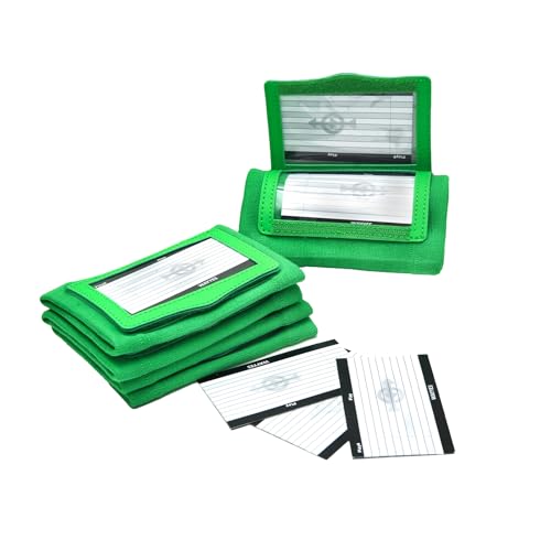 Football Play Wristbands for Adults - QB WR Playbook Wristband | Wrist Coach for Basketball，Softball, Baseball & More Sports | Machine Washable - 5 Pack - color: Green