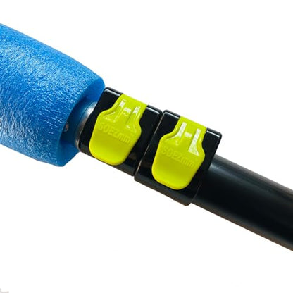 Volleyball Spike Trainer Pro SPT5005 – Premium Training Aid for Spiking, Serving & Blocking – Adjustable Lightweight Aluminum Pole & Secure Ball Holder – Question Mark Hook,No Ball Included