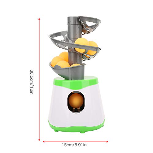 CHICIRIS Table Tennis Robot, Machine, Portable Table Tennis Trainer Ball Automatic Launcher Training Machine