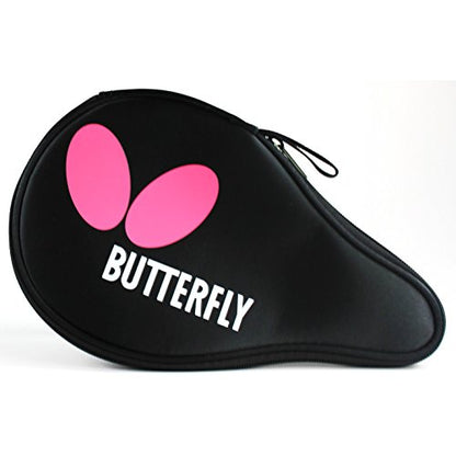 Butterfly 802 FL Shakehand Table Tennis Racket | China Series | Powerful Arylate/Carbon Blade and Rubber Combination with Racket Case | Recommended for Intermediate Level Players (B802FL)