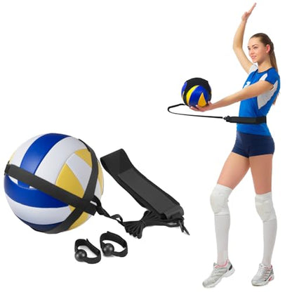 QWORK Rebounder Training Equipment, Volleyball Rebounder with Neoprene 3000X Technology – Ball Return Trainer for Volleyball, Soccer, Basketball, Water Polo