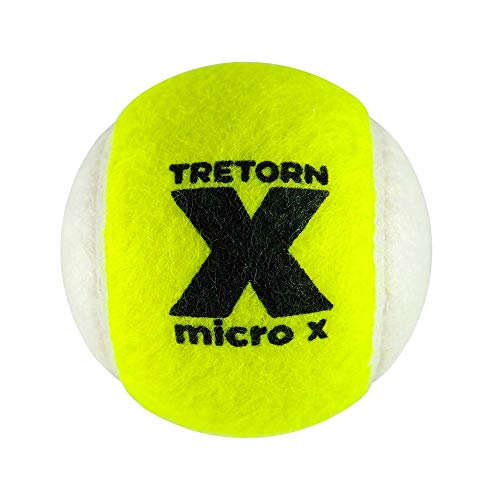 TRETORN Micro-X (2-Tone) Pressureless Tennis Balls (Bag of 72 Balls)