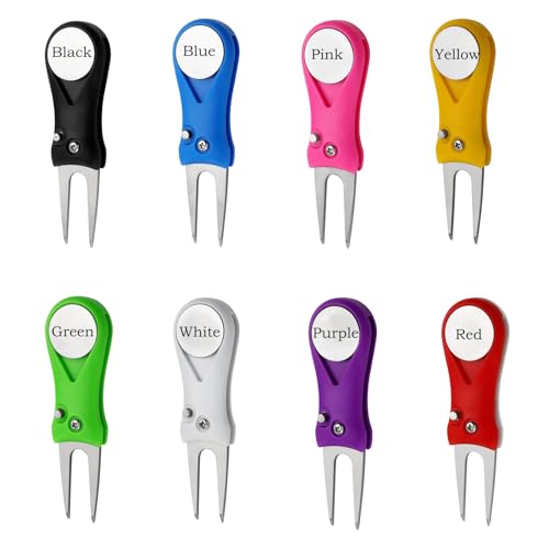 Custom Golf Divot Tool with Ball Marker Personalized Foldable Golf Repair Tool for Men Women Golf Gift for Groomsmen Bachelor Party Favors