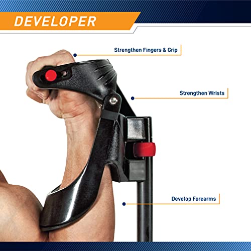Marcy Wrist and Forearm Developer/Strengthener Home Gym Gear - Wedge Multi-coloured, 9x4x1"